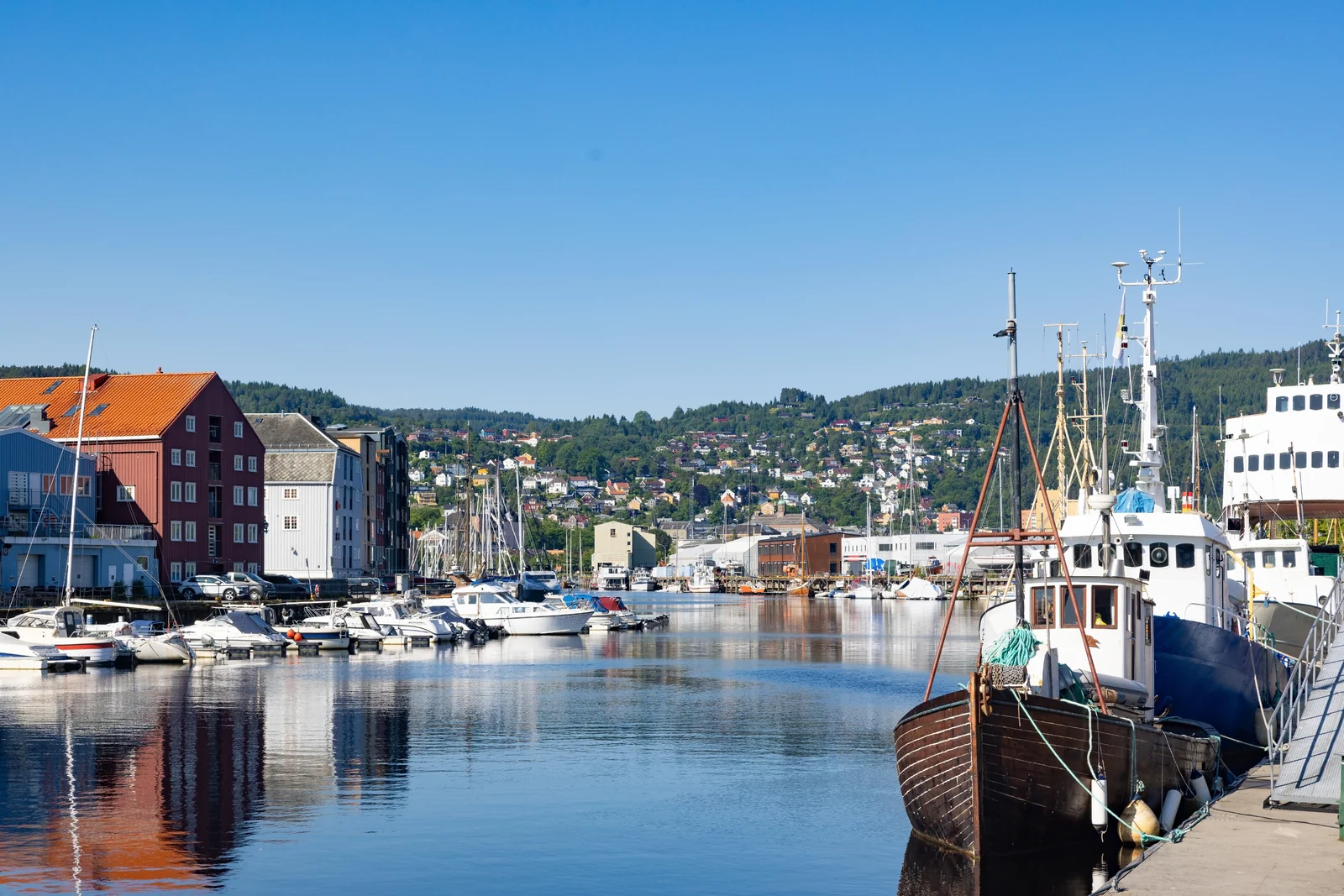 Idyllic Norwegian community